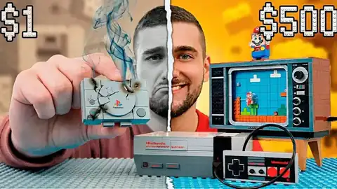 1$ vs 500$ LEGO ПРИСТАВКА !)